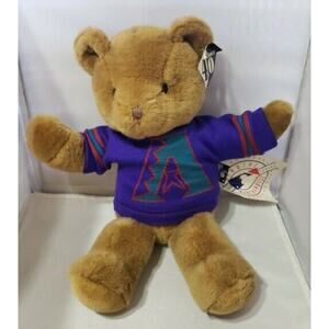 Point 4.0 Roxbury Mills AZ Diamond Backs Brown Teddy Bear With MLB Tag